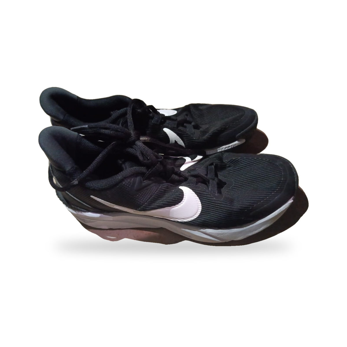 Nike Black & White Running Shoes