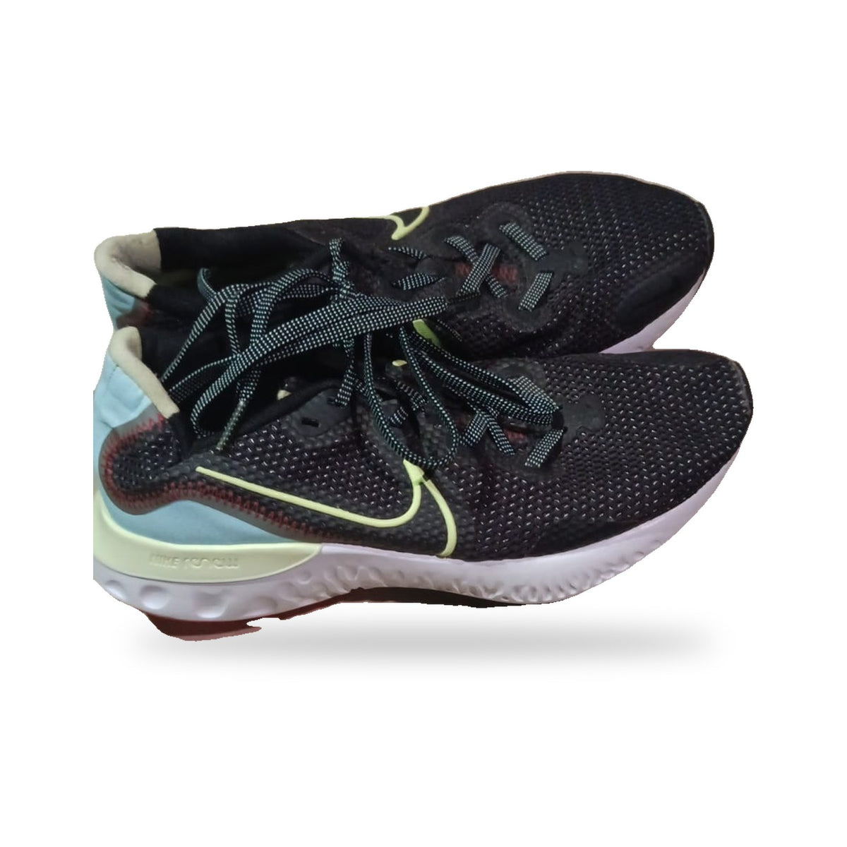 Nike React Infinity Run Black & Volt Green Shoes